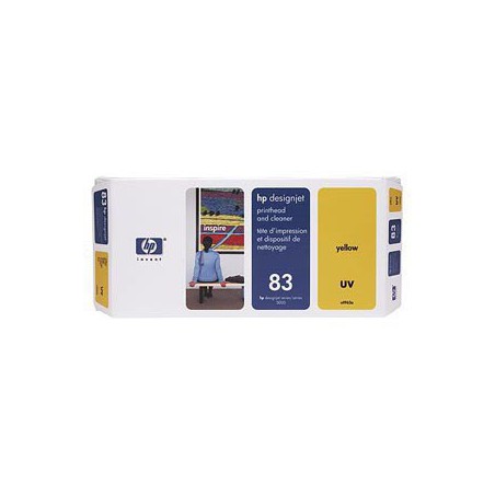 INK JET HP ORIG. C4963A  Nº83 KIT AMARILLO
