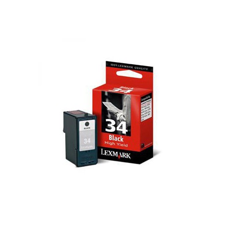 INK JET LEXMARK ORIG.18C0034 NEGRO    Nº34