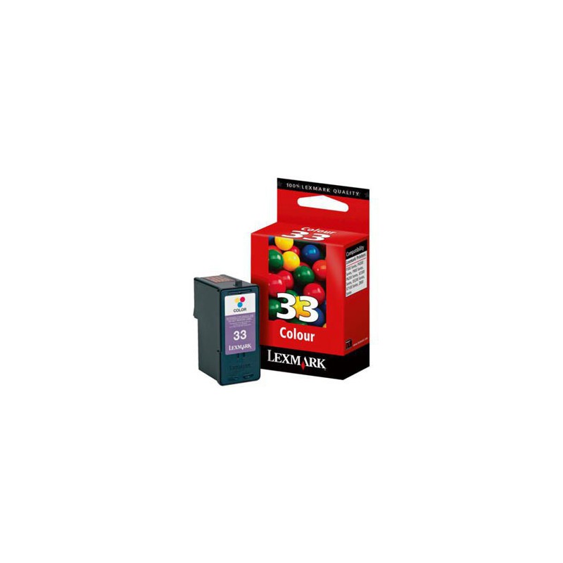 INK JET LEXMARK ORIG.18CX033  COLOR  Nº33