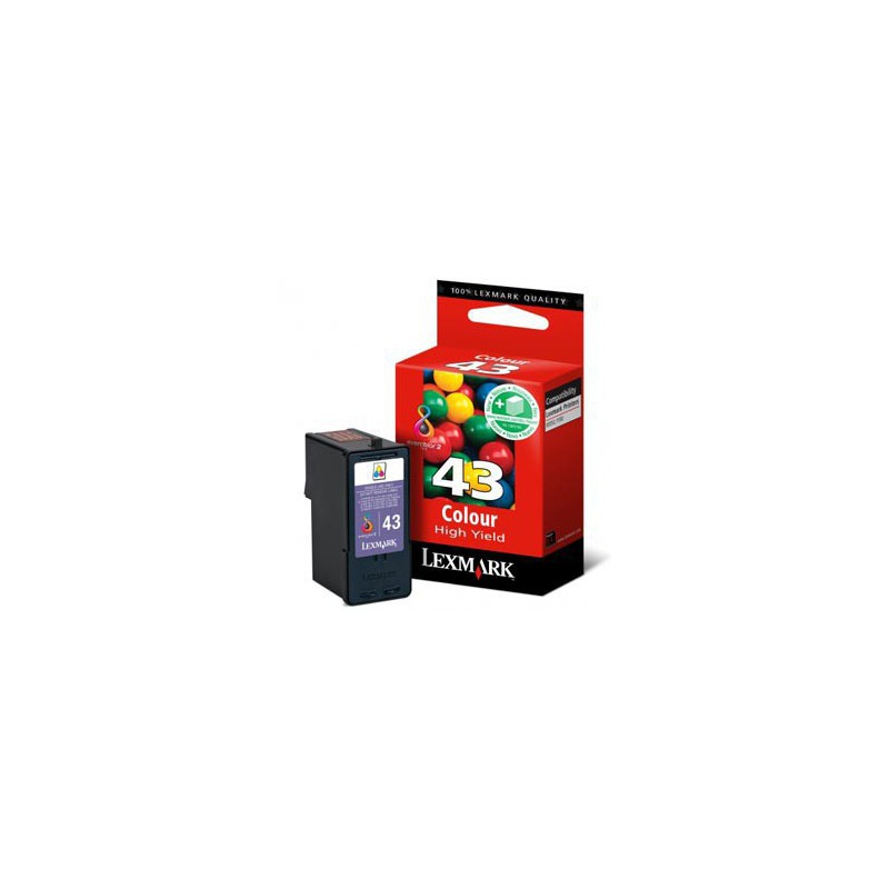 INK JET LEXMARK ORIG.18YX143B COLOR Nº43XL