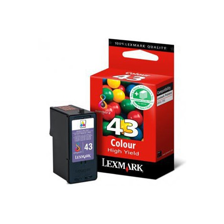 INK JET LEXMARK ORIG.18YX143B COLOR Nº43XL