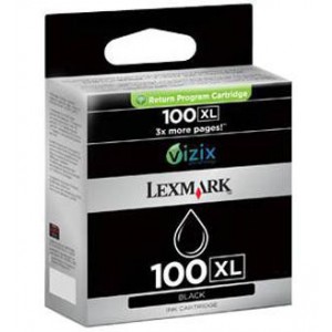 INK JET LEXMARK ORIG.14N1068E Nº 100XL NEGRO