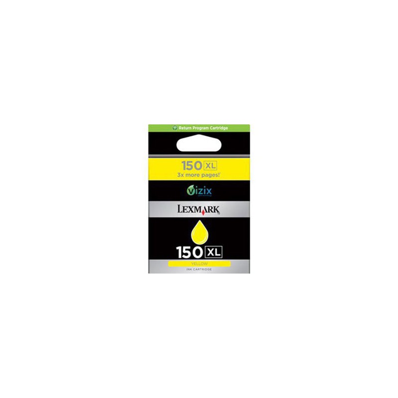 INK JET LEXMARK ORIG.14N1618E YELLOW Nº150 XL