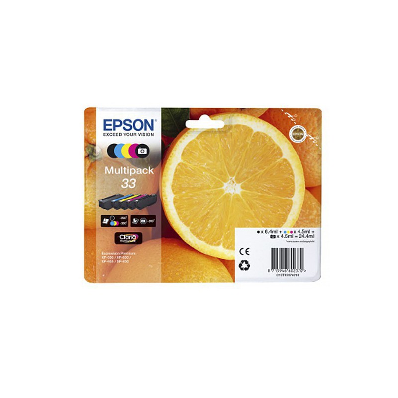 INK JET EPSON ORIG.C13T33374011 Nº33 5 COLORES