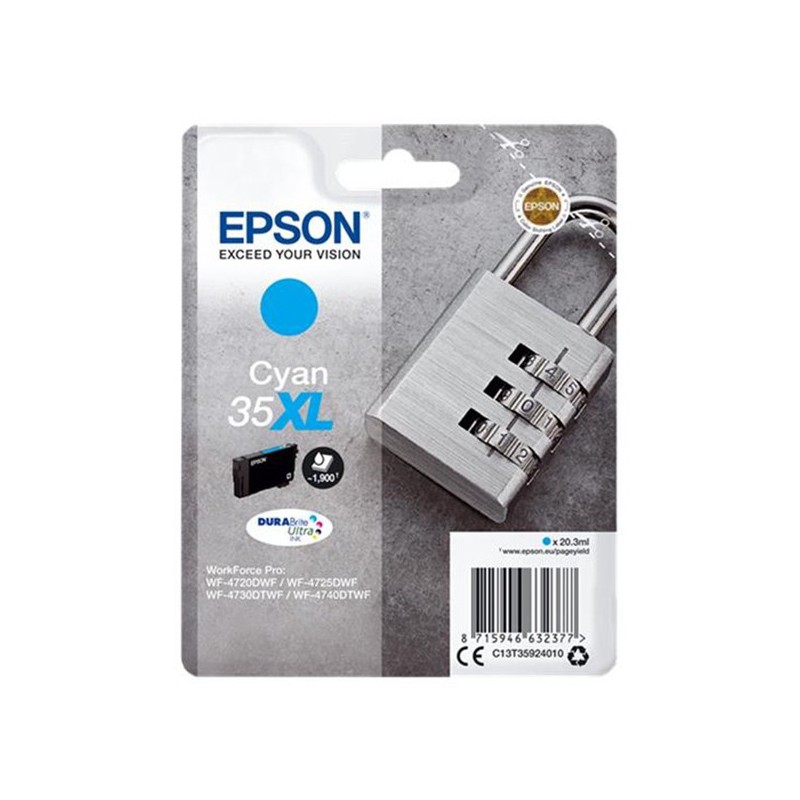 INK JET EPSON ORIG. C13T35924010   35XL CYAN