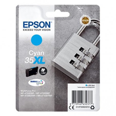 INK JET EPSON ORIG. C13T35924010   35XL CYAN