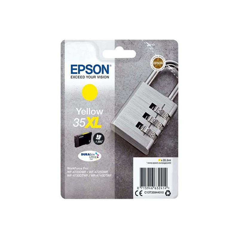 INK JET EPSON ORIG. C13T35944010   35XL AMARILLO