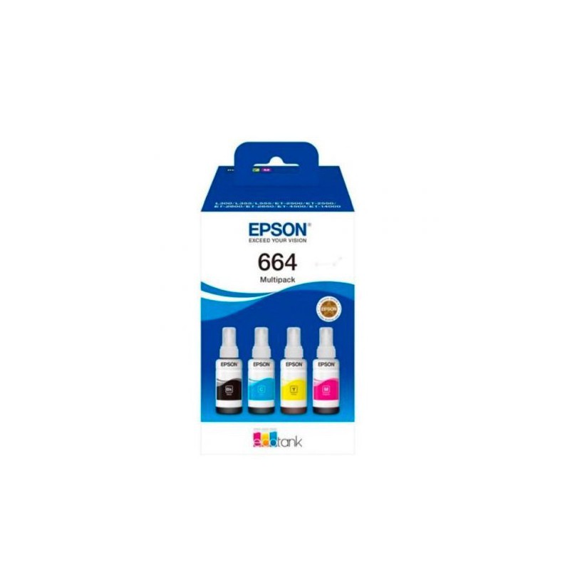 INK JET EPSON MULTIPACK ORIG.C13T664640 ECOTANK ET2500 