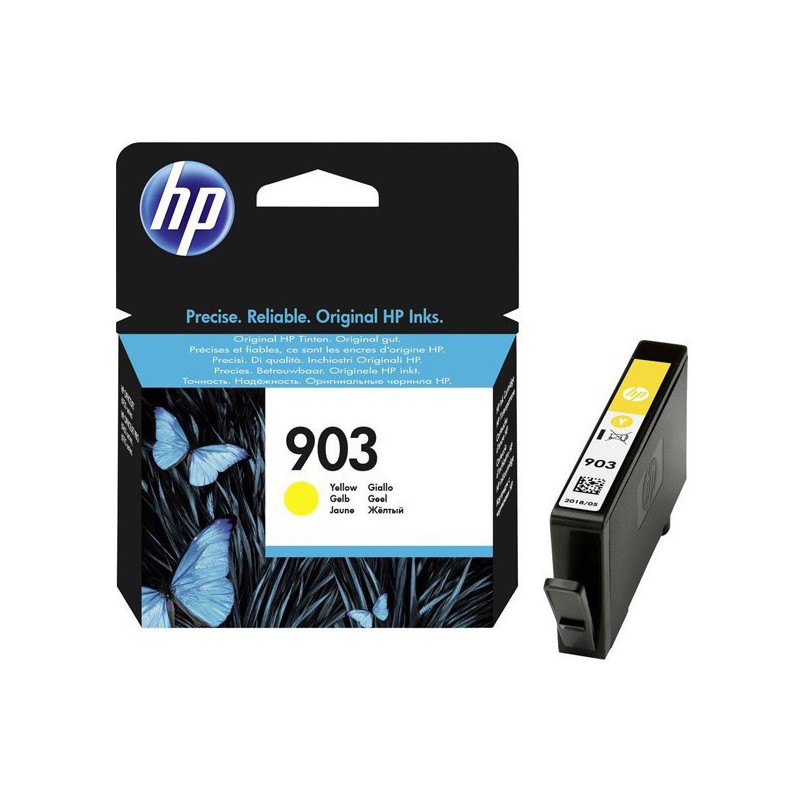 INK JET HP ORIG. T6L95AE Nº 903 AMARILLO