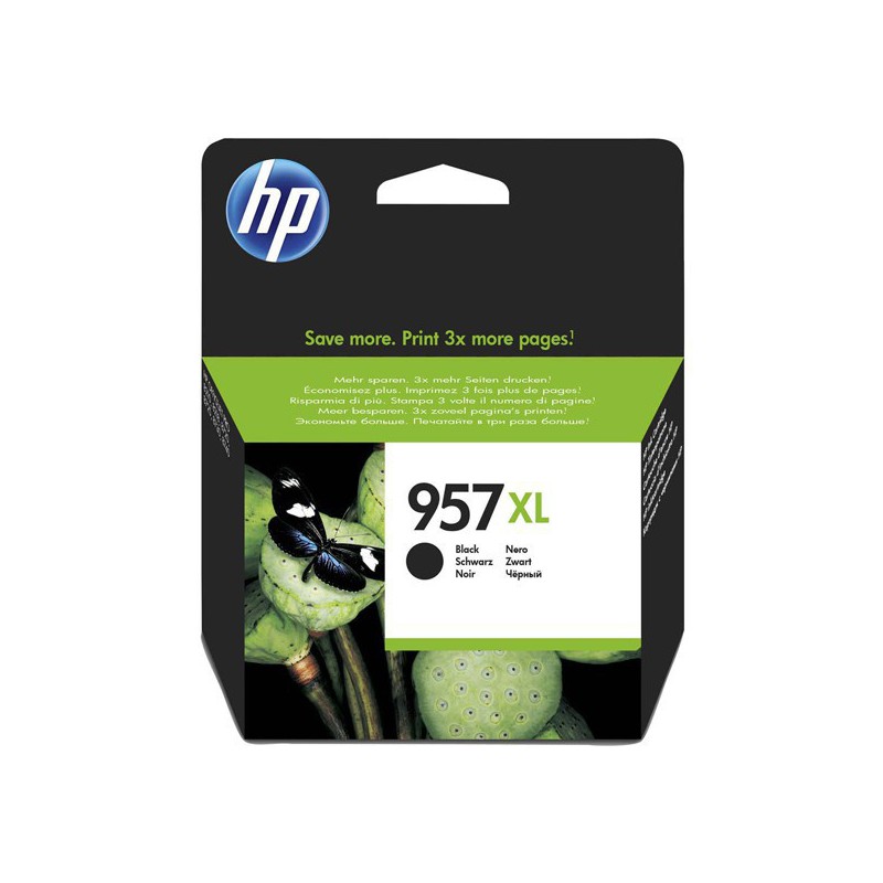 INK JET HP ORIG. L0R40AE 957XL  NEGRO*