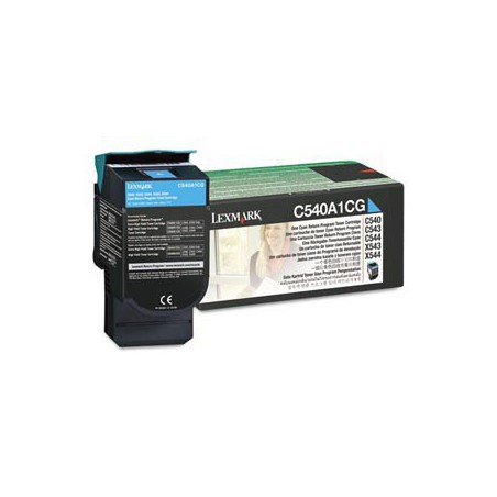 TONER LEXMARK ORIG.OC540A1CG CYAN RETORNABLE