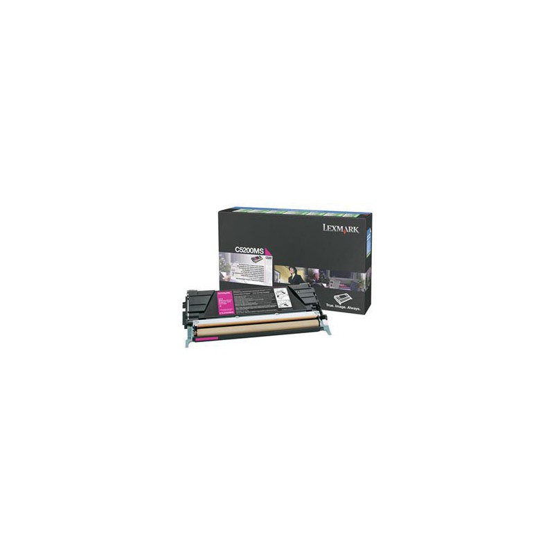 TONER LEXMARK ORIG. C5200MS MAGENTA 1500 PAG