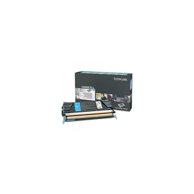 TONER LEXMARK ORIG. C5200CS CYAN 1500 PAG
