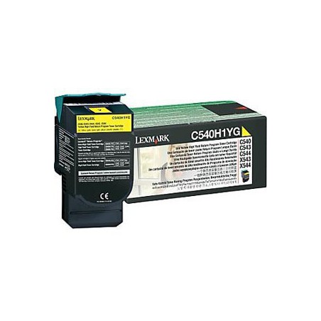 TONER LEXMARK ORIG.C540H1YG AMARILLO RETORN.