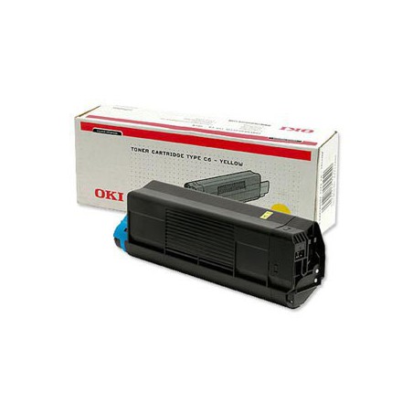 TONER OKI ORIG. C5100/5200/5300/5400 AMARILLO