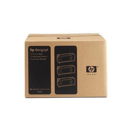 INK JET HP ORIG. C5084A Nº90 MAG. PACK 3 UNID