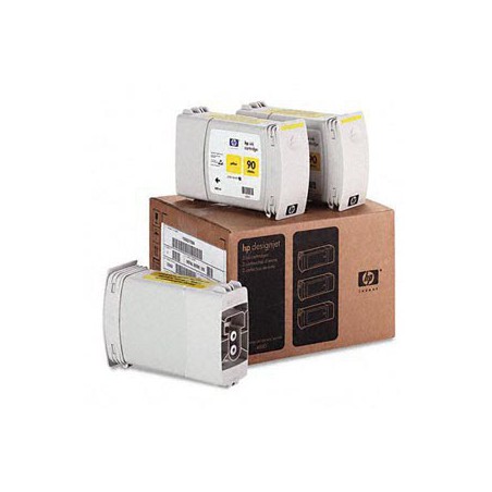 INK JET HP ORIG. C5085A Nº90 AMARILLO