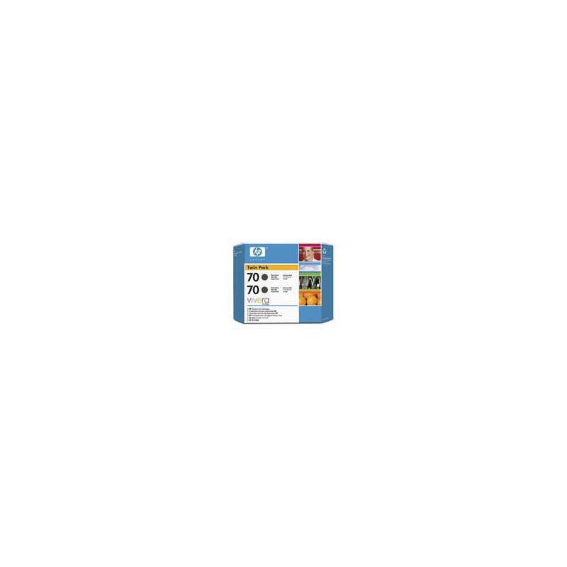 INK JET HP ORIG. CB339A Nº 70 NEGRO MATE