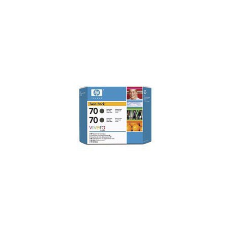 INK JET HP ORIG. CB339A Nº 70 NEGRO MATE