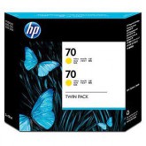 INK JET HP ORIG. CB345A Nº 70 AMARILLO
