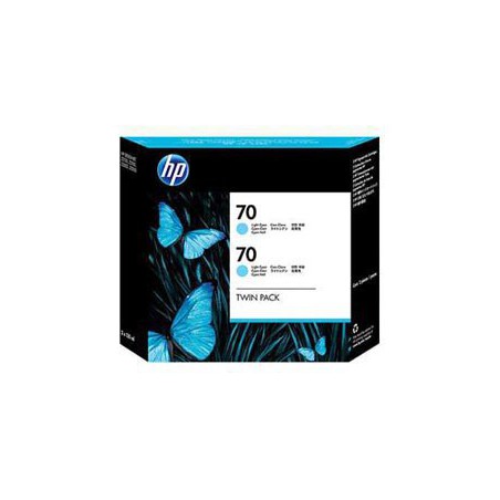 INK JET HP ORIG. CB351A Nº 70 CYAN CLARO
