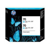 INK JET HP ORIG. CB351A Nº 70 CYAN CLARO