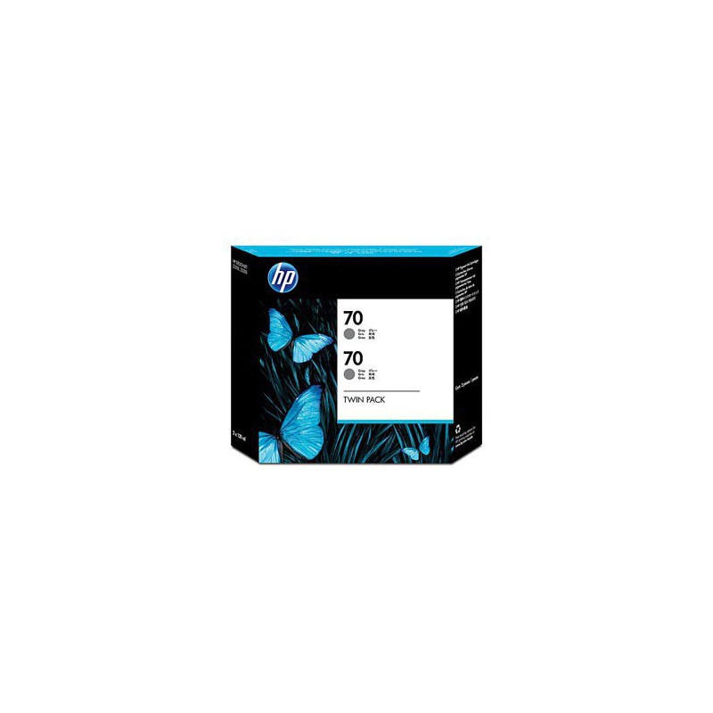 INK JET HP ORIG. CB341A Nº 70 GRIS