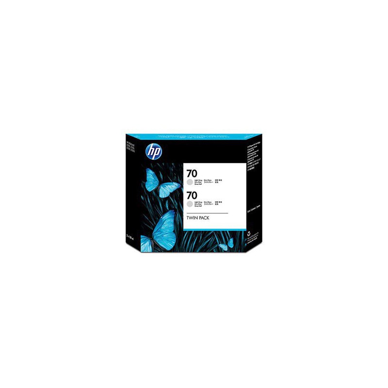 INK JET HP ORIG. CB342A Nº 70 GRIS CLARO
