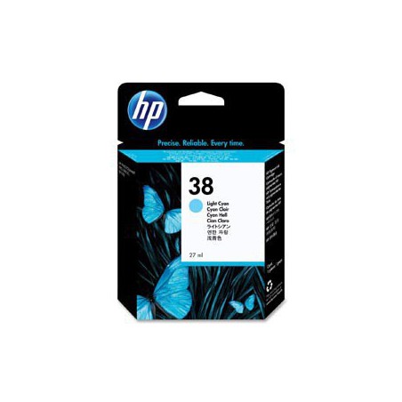 INK JET HP ORIG. C9418A CYAN CLARO Nº38