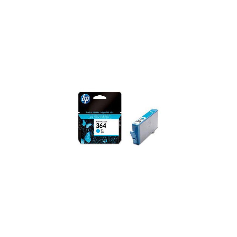 INK JET HP ORIG. CB318EE Nº 364 CYAN