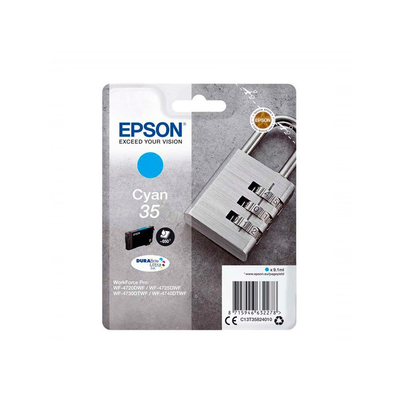 INK JET EPSON ORIG.C13T35824010 CYAN