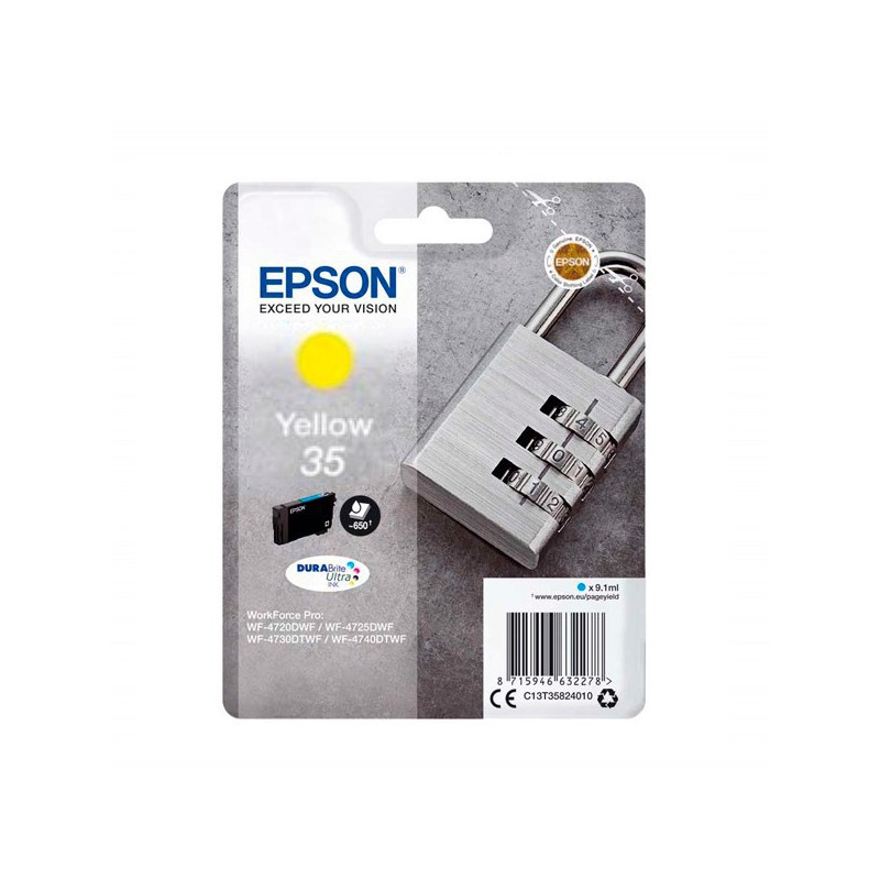 INK JET EPSON ORIG.C13T35844010 AMARILLO