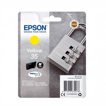 INK JET EPSON ORIG.C13T35844010 AMARILLO