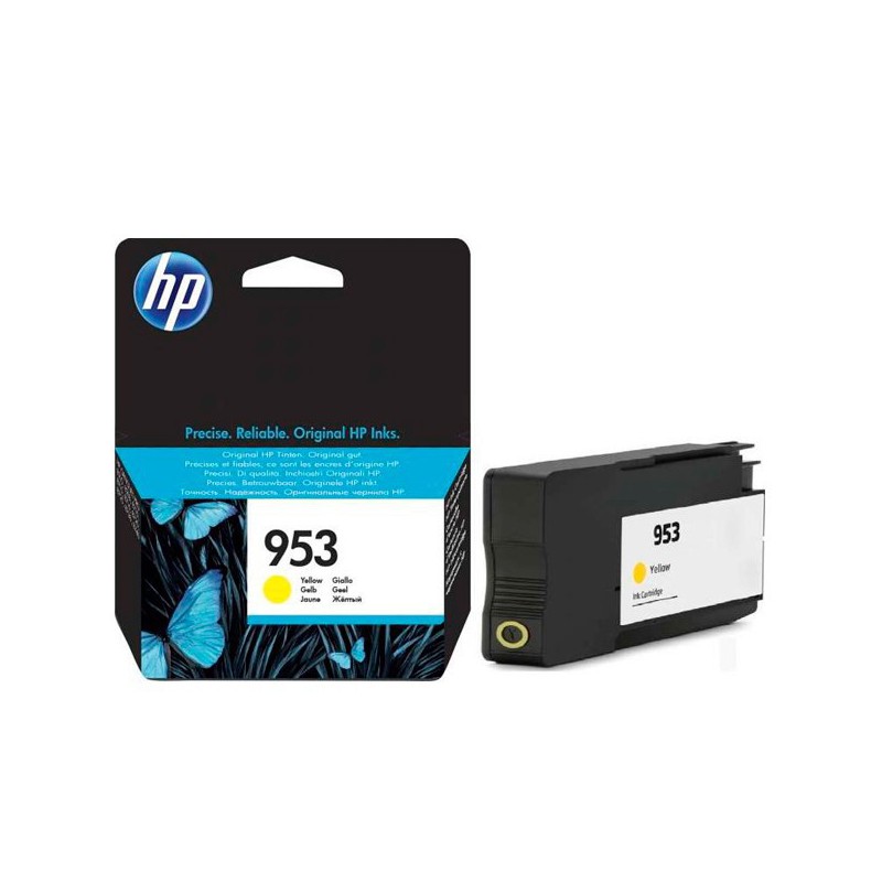 INK JET HP ORIG. F6U14AE Nº 953 AMARILLO
