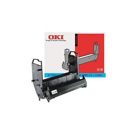 DRUM OKI ORIG. C7000/7200 AZUL 30000 PAG