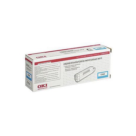 TONER OKI ORIG. C5250/5450/5510 MFP  CYAN