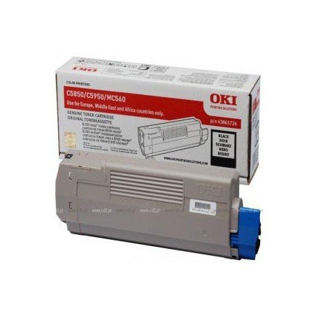 TONER OKI ORIG. C5850/5950 NEGRO   8000 PAG