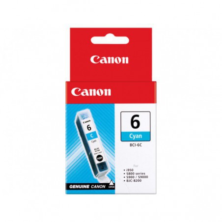 INK JET CANON ORIG. S-820 BCI6 CYAN