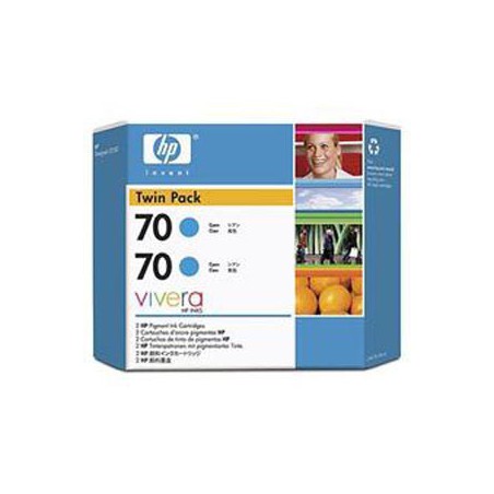 INK JET HP ORIG. CB343A Nº 70 CYAN