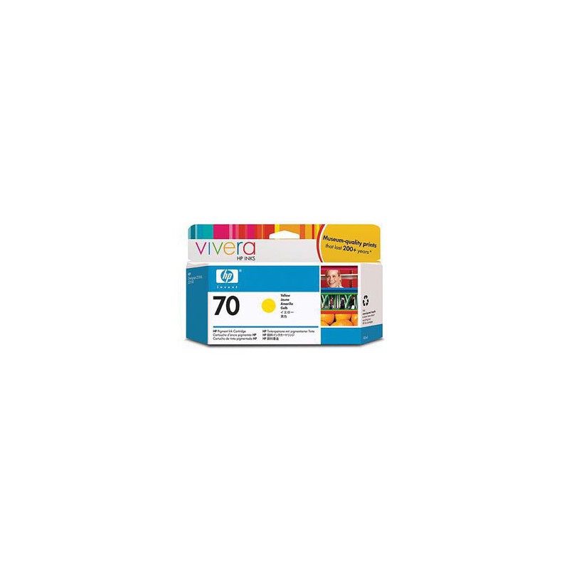 INK JET HP ORIG. C9454A AMARILLO Nº70 130ML