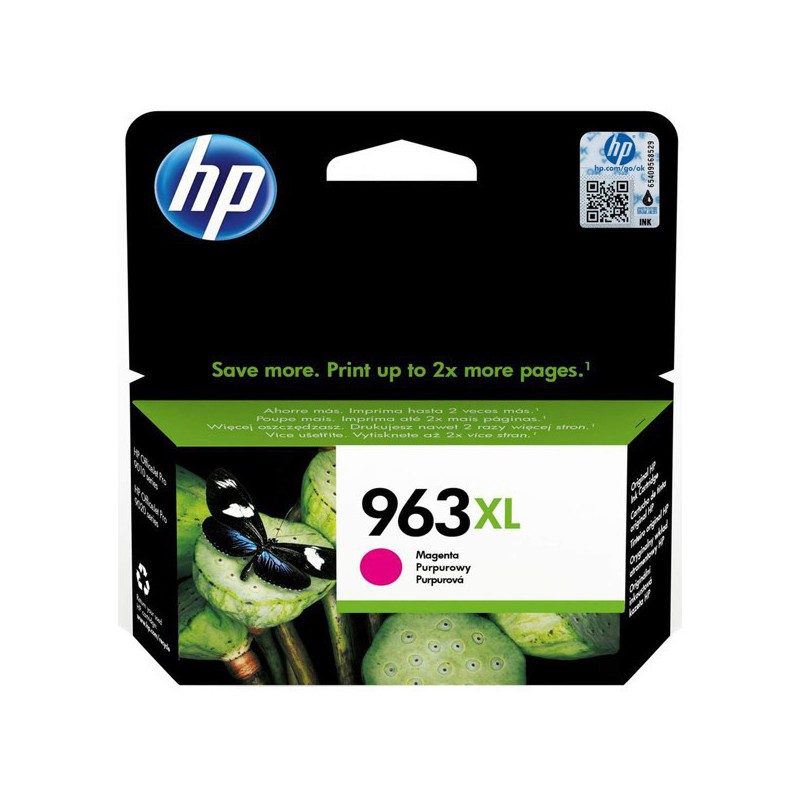 INK JET HP ORIG. Nº963 XL MAGENTA 3JA28AE