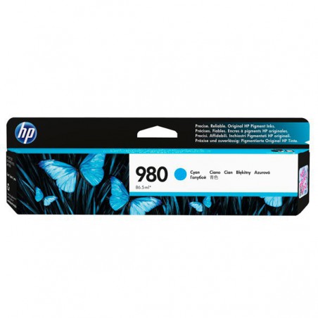 INK JET HP ORIG. Nº 980 CYAN D8J07A