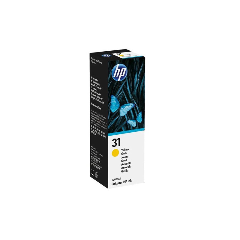 INK JET HP ORIG. BOTE  31  1VU28AE  AMARILLA 
