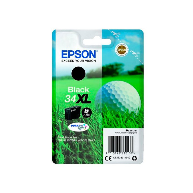 INK JET EPSON ORIG.C13T34714010 NEGRO 34XL