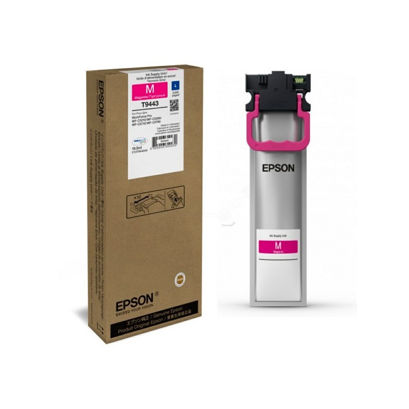 INK JET EPSON ORIG.C13T9443  MAGENTA 