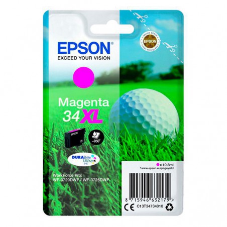INK JET EPSON ORIG.C13T34734010 MAGENTA 34XL