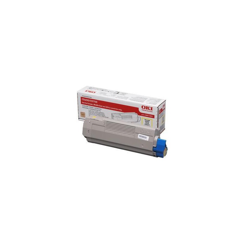 TONER OKI ORIG. C5650/5750 AMARILLO 2000 PAGI