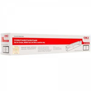 TONER OKI ORIG. C33/C34/3450 NEGRO  1500 PAG.