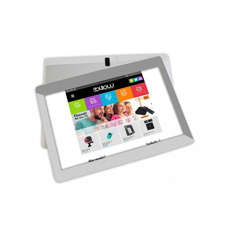 TABLET BILLOW X101PROS 10.1" QUAD IPS 16GB 7.0 SILVER*