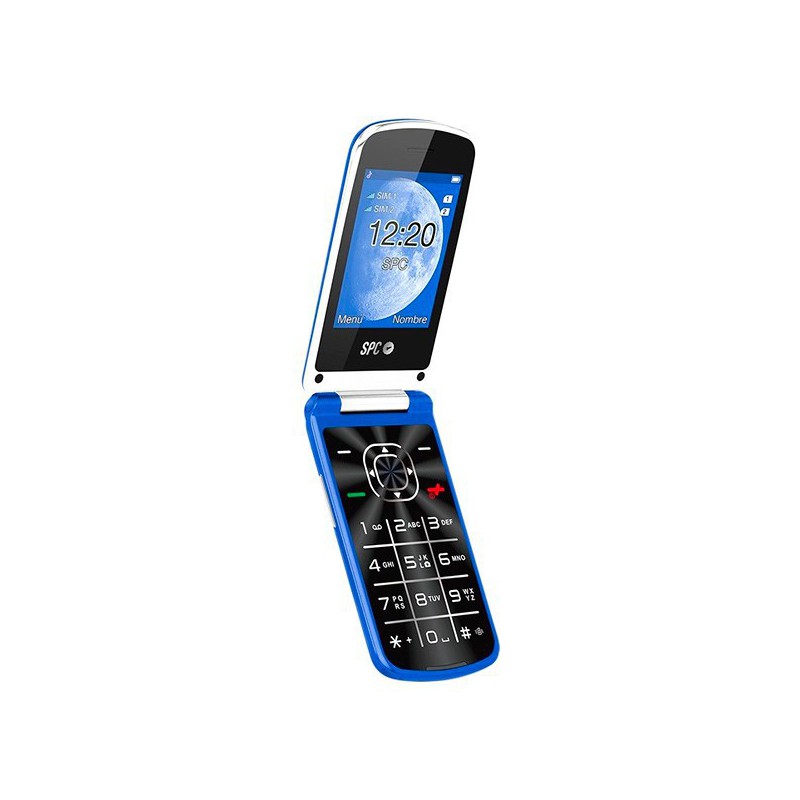 TELEFONO SPC MOVIL EPIC SENIOR DUAL SIM RADIO FM AZUL 2315A*